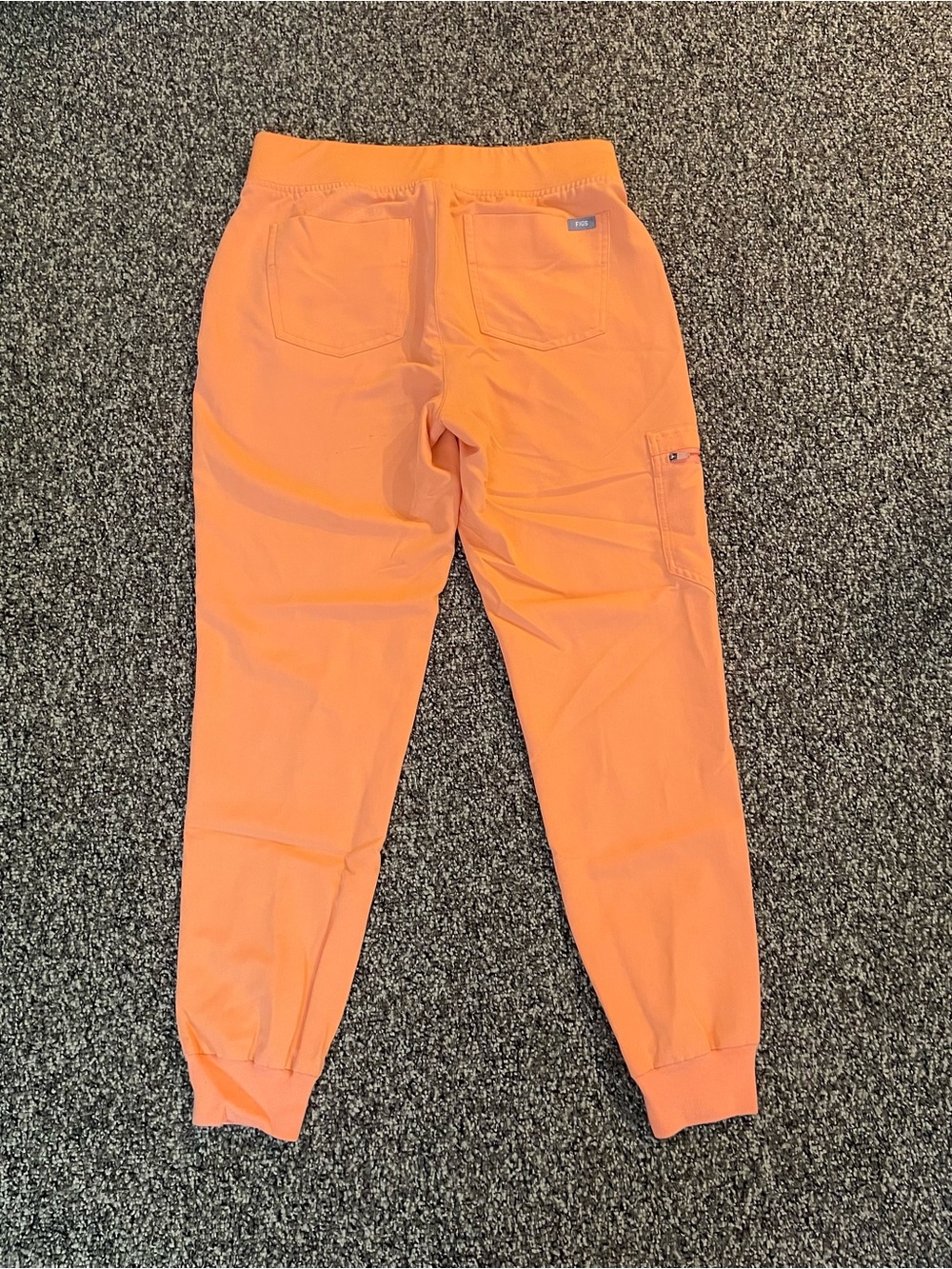 Figs Woman’s Zamora Jogger Scrub Pants Papaya - Picture 2 of 5